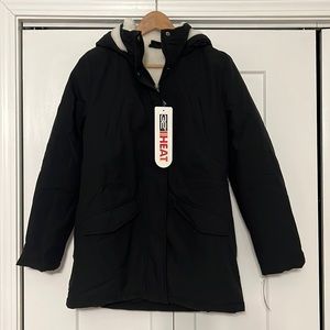 Black winter jacket